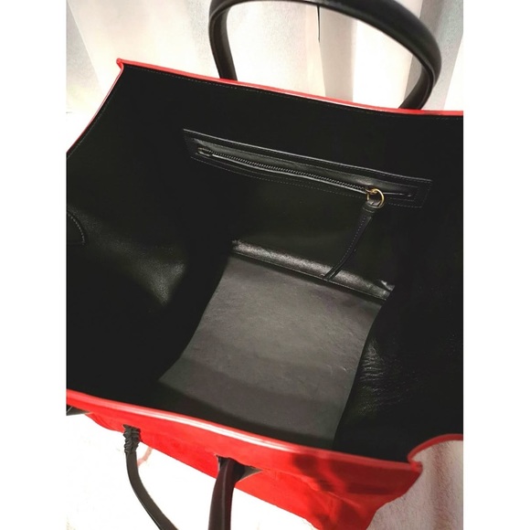 Celine phantom red suede - Picture 3 of 4